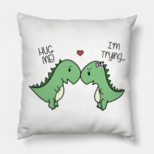 Dino Love! (Hug Me!) Pillow