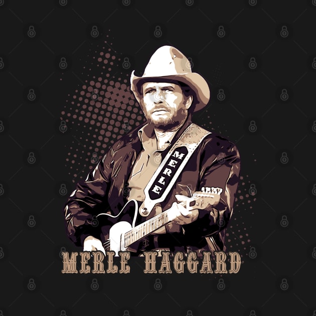 Merle Haggard by Degiab