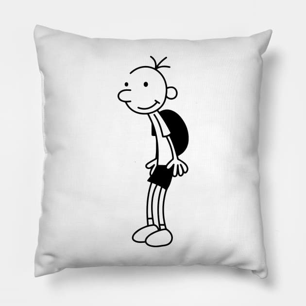 words and cartoons Pillow by CatheGioi