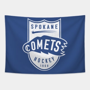 Defunct Spokane Comets WHL Hockey 1963 Tapestry