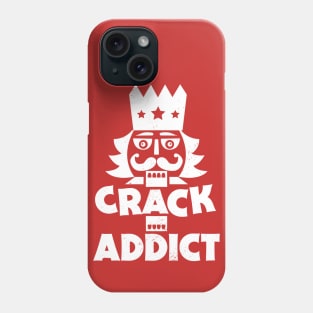 Crack Addict // Funny Christmas Nutcracker Phone Case