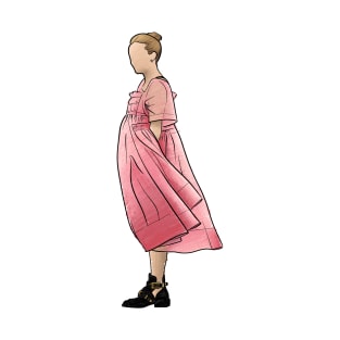 Villanelle - Killing Eve,illustration, poster, wall art, Jodie, Sandra, outfit, fashion, perfume, sorry baby, suit, dress T-Shirt