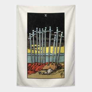 TEN OF SWORDS Tapestry