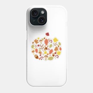 Autumn pumpkin Phone Case