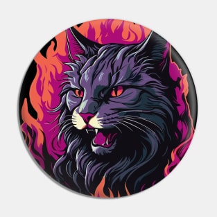 the demon cat vector Pin