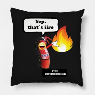 fire distinguisher Pillow