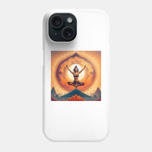 Yogic Serenity" Phone Case