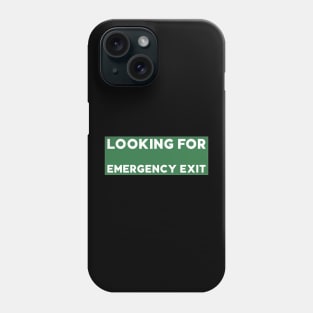 funny introvert Phone Case