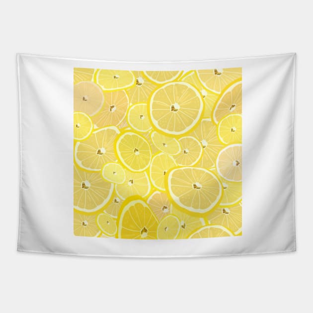 Lemon Slices Tapestry by smoochugs