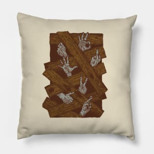 Rude Zombies Pillow