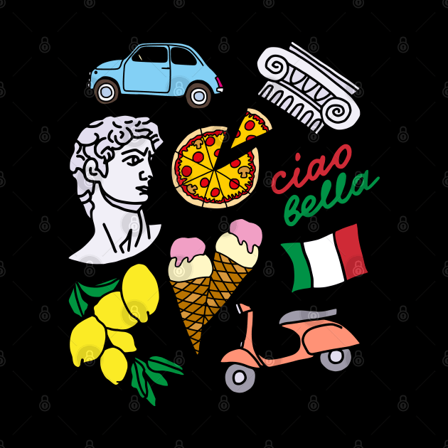 Italy Vibes by okpinsArtDesign