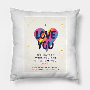 I Love You Pillow