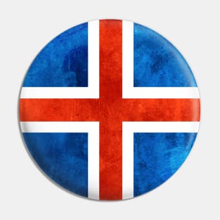 Icelandic Flag Pin