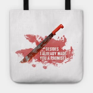 Paul Telling - THE WALKING DEAD - THE MACHETE WITH THE RED HANDLE Tote