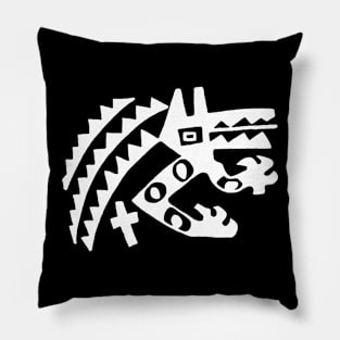 Findigo native antropomorph - humulupus - tee by Fenixdesign Pillow