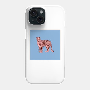 Leopard - Mint Phone Case