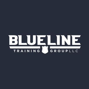 BlueLine Training Group | Large White Logo on Front T-Shirt