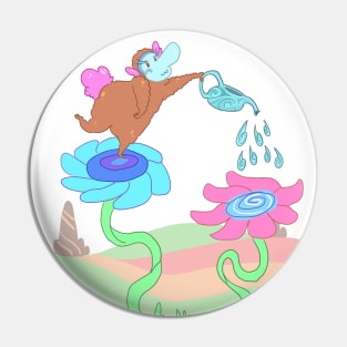 Nowhere Land Garden Pin