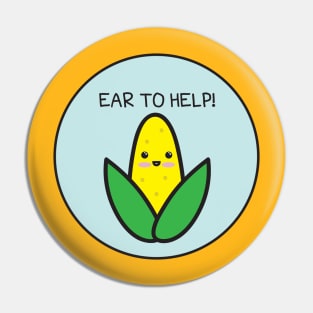 Ear to Help Pin