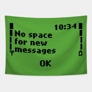 No space for new messages Tapestry