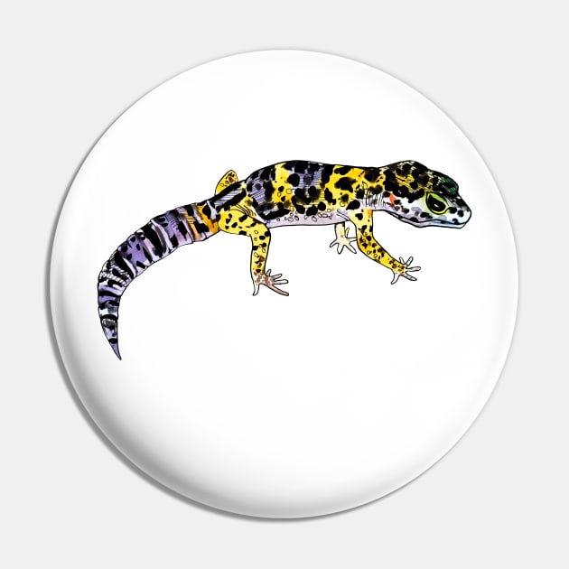 Gecko Pin by VicaVeresk