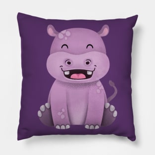 Cute Hippo Pillow