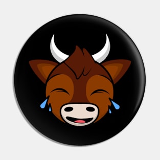 Laughing Bull Delgado Pin