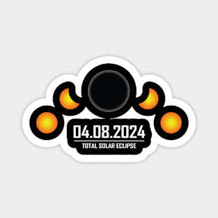 Solar Eclipse Path 2024 Magnet