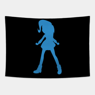 Trixie Equestria Girls Silhouette Tapestry