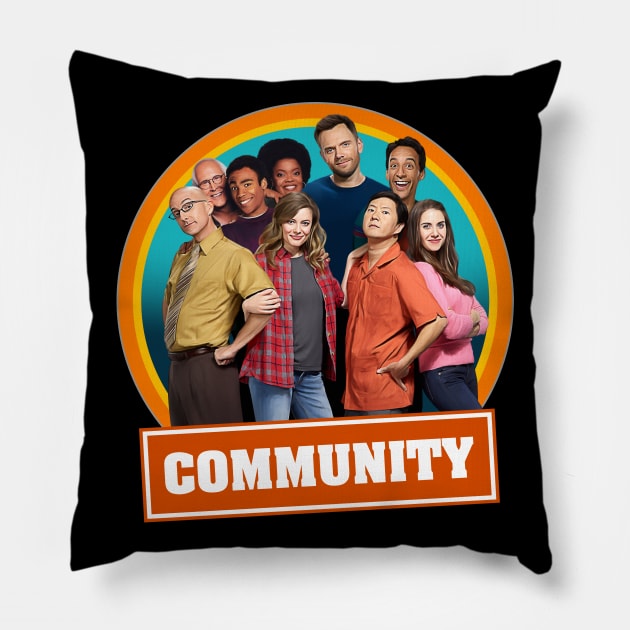 The community college Pillow by Trazzo