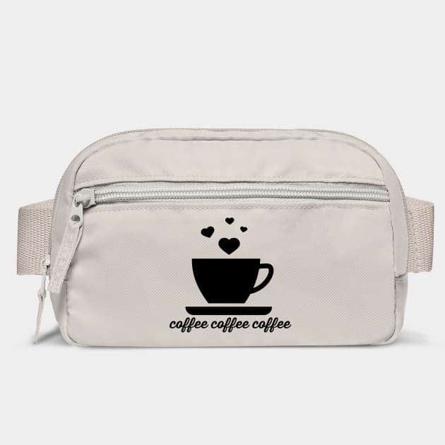 coffee coffee coffee - hearts mug by Stars Hollow Mercantile