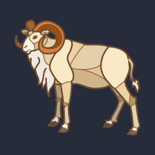 Geometric Ram T-Shirt