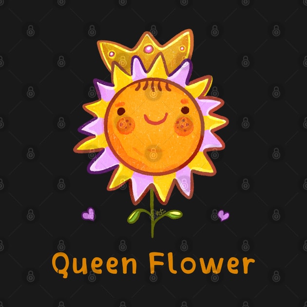 Cheerful Sunflower Queen by Hoda Hefzy 