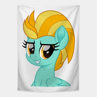 Lightning Dust portrait Tapestry