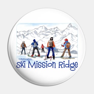 Ski Mission Ridge, Washington Pin