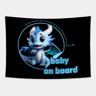 baby on board Tapestry