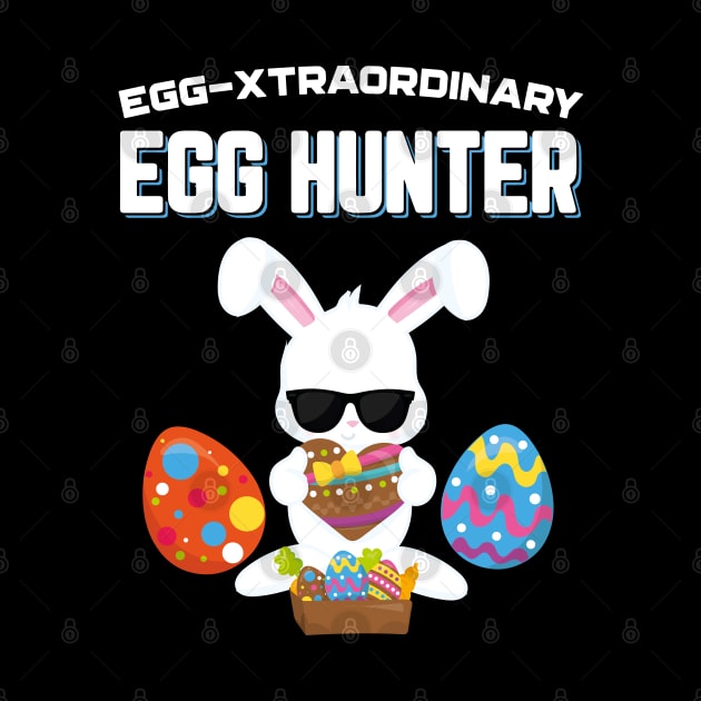 Egg-Xtraordinary Egg Hunter Funny Easter by trendingoriginals