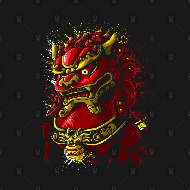 Chinese Blood Dragon by albertocubatas