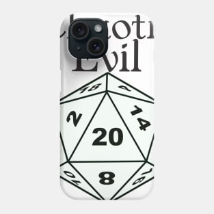 Chaotic Evil Alignment Phone Case