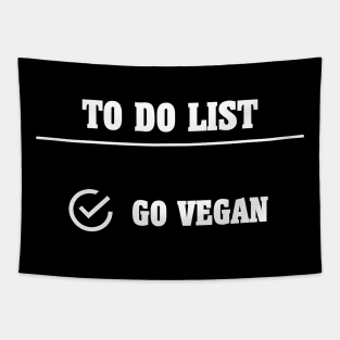 Go Vegan Tapestry