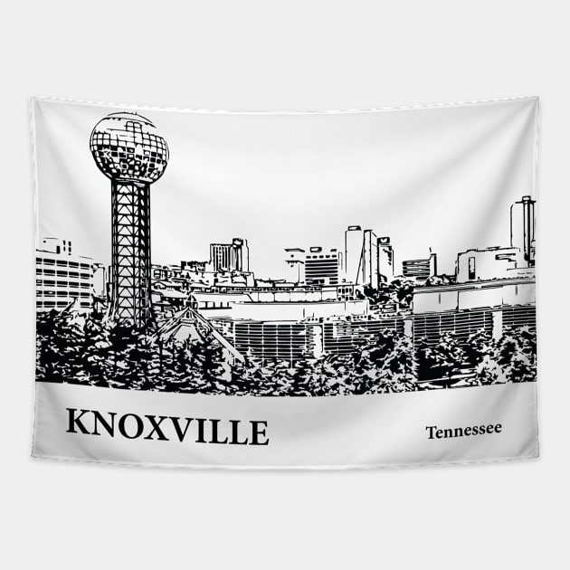 Knoxville - Tennessee Tapestry by Lakeric