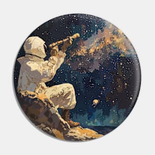 Astronomical Art Pin