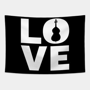 Love Cello Gift For Cellists Tapestry