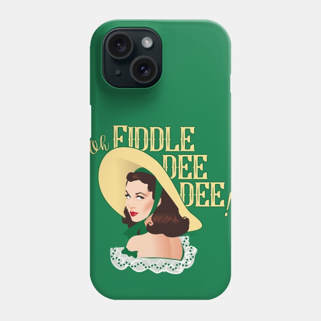 OH FIDDLE-DEE-DEE! Phone Case by AlejandroMogolloArt