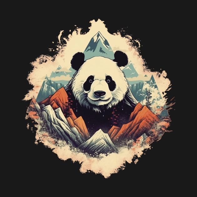 Panda bear by GreenMary Design