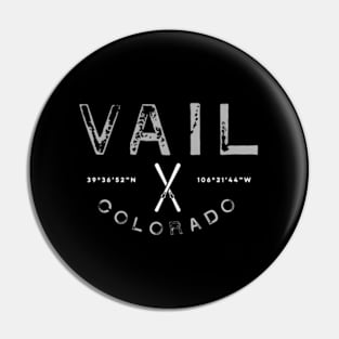 Vail Colorado Ski T Pin