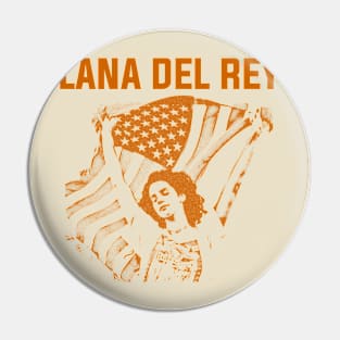 Lana Del Rey - Flag Pin