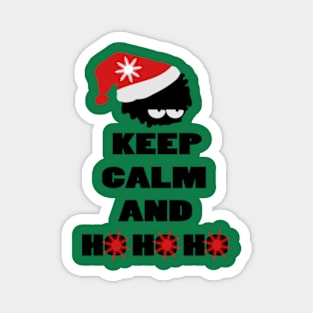 Keep Clam and HO HO HO Magnet