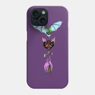 Phases of Vampire Bats Phone Case