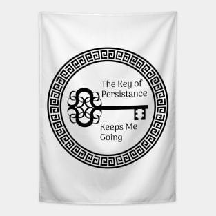 Perseverance Emotional and Motivational Slogan Tapestry
